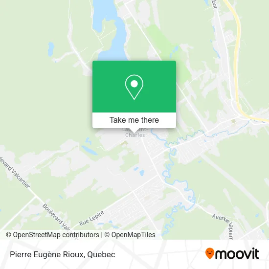 Pierre Eugène Rioux map