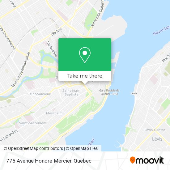 775 Avenue Honoré-Mercier map