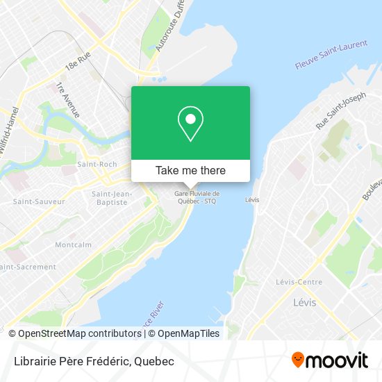 Librairie Père Frédéric map