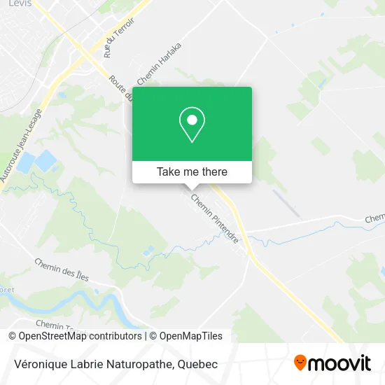 Véronique Labrie Naturopathe map