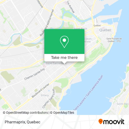 Pharmaprix map