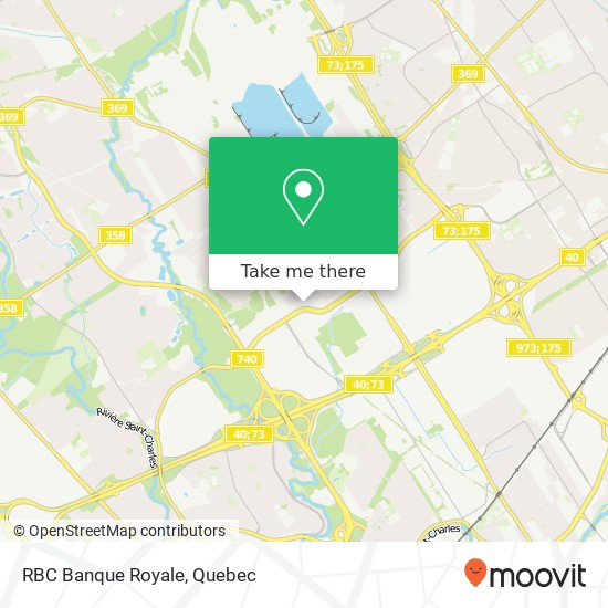 RBC Banque Royale map