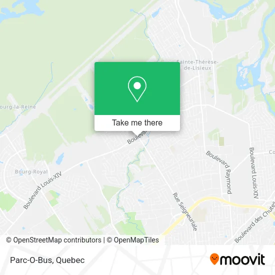 Parc-O-Bus map