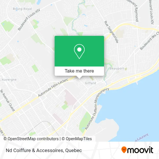 Nd Coiffure & Accessoires map