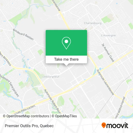 Premier Outils Pro map