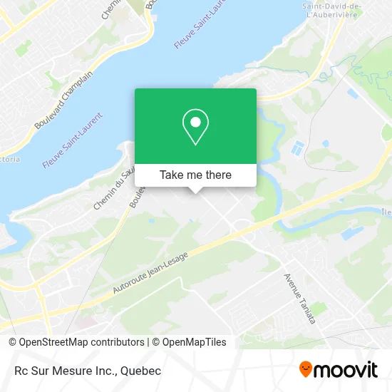 Rc Sur Mesure Inc. map