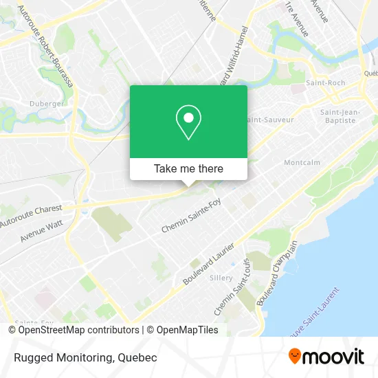 Rugged Monitoring map