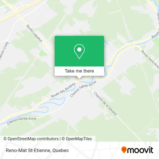 Reno-Mat St-Etienne map