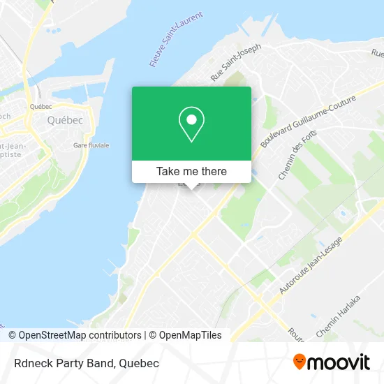 Rdneck Party Band map