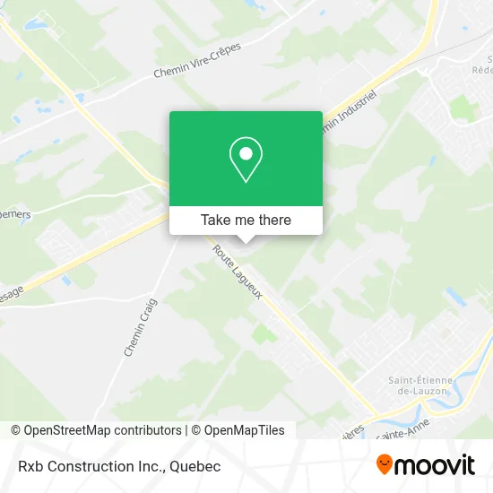 Rxb Construction Inc. map