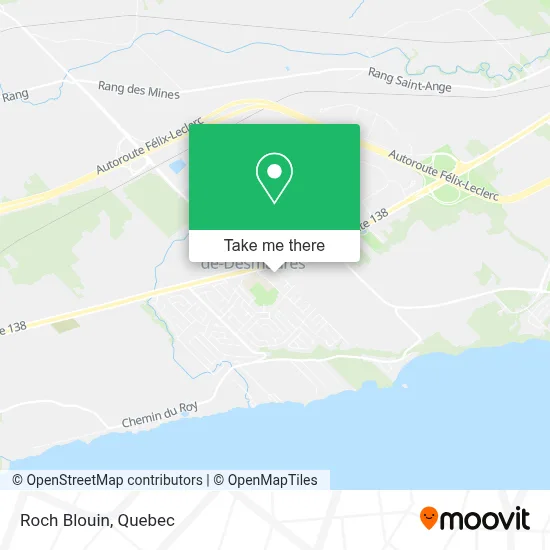 Roch Blouin map