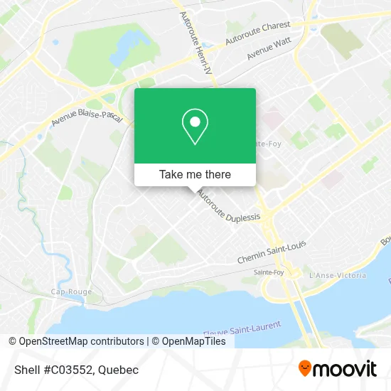 Shell #C03552 map