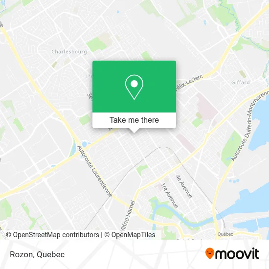 Rozon map