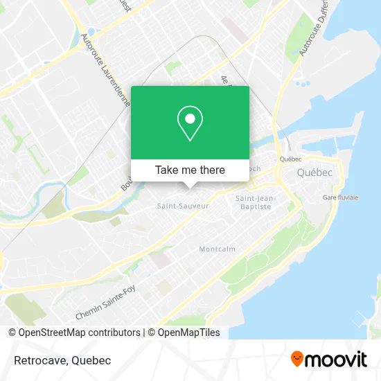 Retrocave map