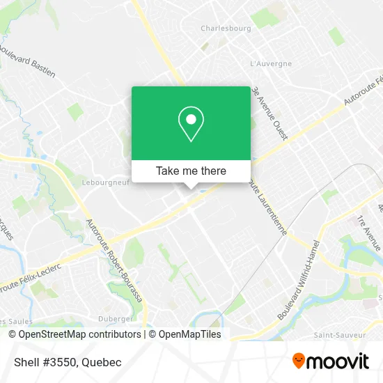 Shell #3550 map