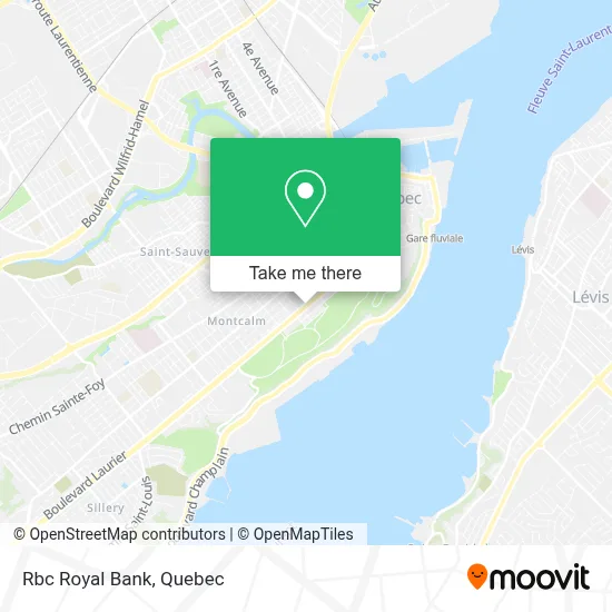 Rbc Royal Bank map