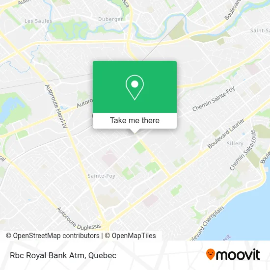 Rbc Royal Bank Atm map