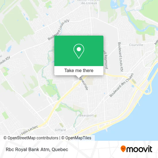 Rbc Royal Bank Atm map