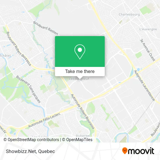 Showbizz.Net map