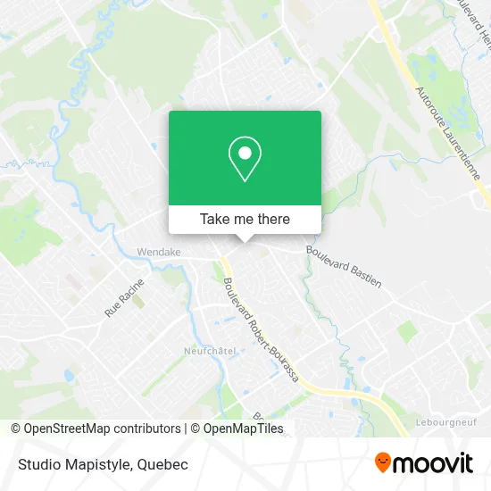 Studio Mapistyle map