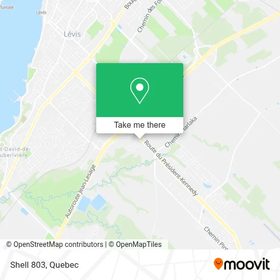 Shell 803 map