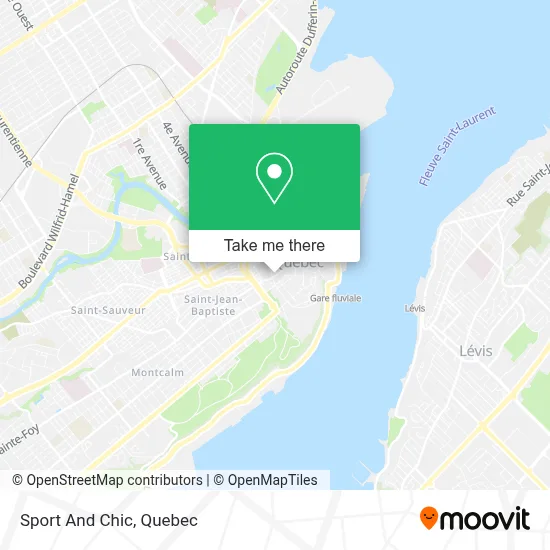 Sport And Chic map