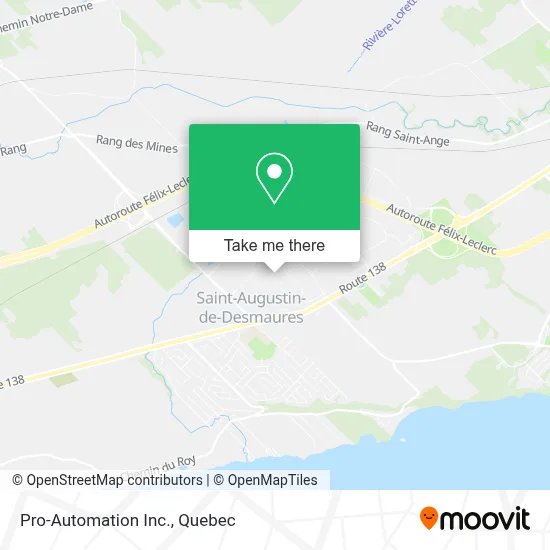 Pro-Automation Inc. map