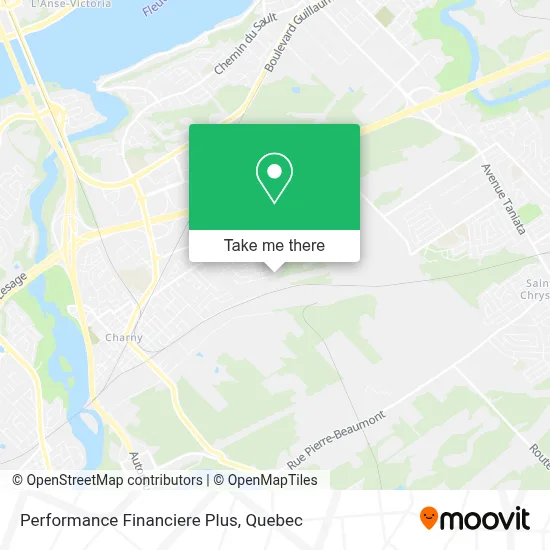 Performance Financiere Plus map