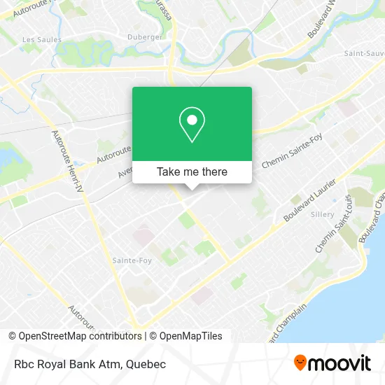 Rbc Royal Bank Atm map