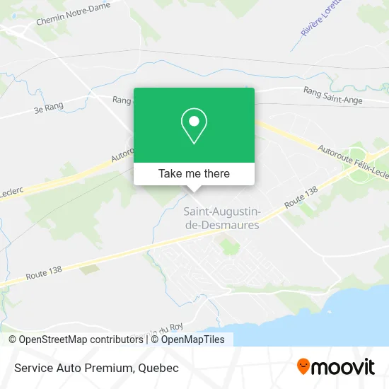 Service Auto Premium map