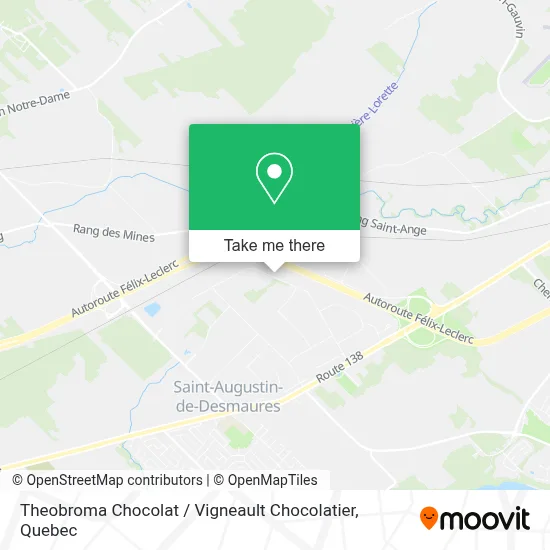 Theobroma Chocolat / Vigneault Chocolatier map