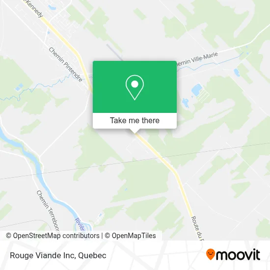 Rouge Viande Inc map