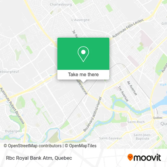 Rbc Royal Bank Atm map