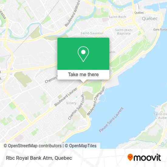 Rbc Royal Bank Atm map