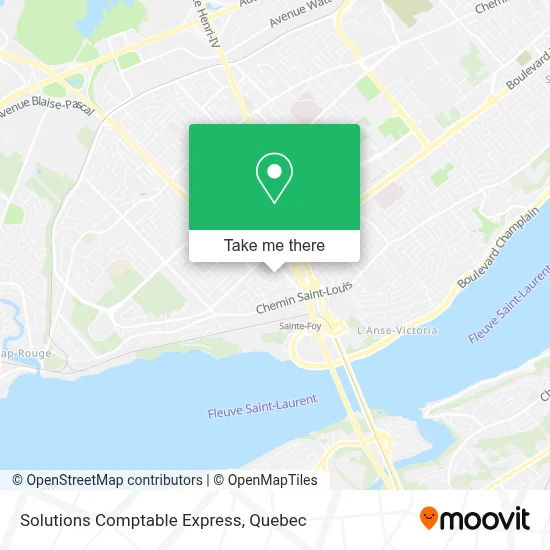 Solutions Comptable Express map