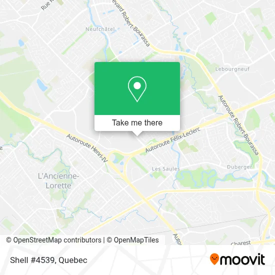 Shell #4539 map