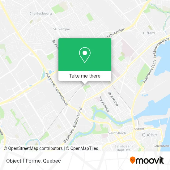 Objectif Forme map