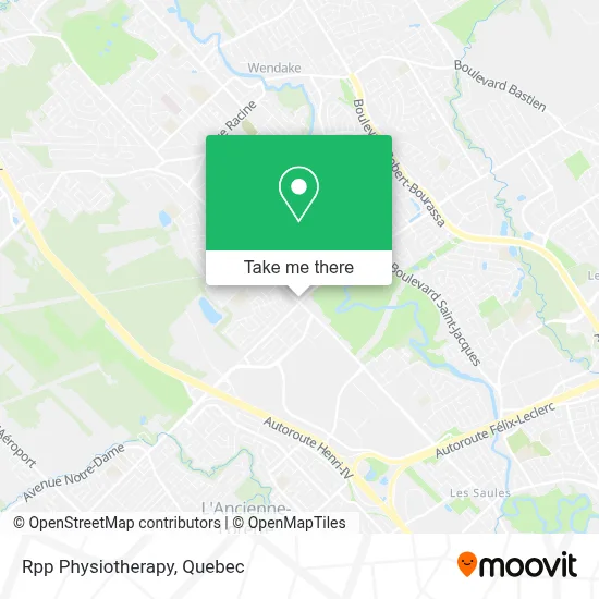 Rpp Physiotherapy map