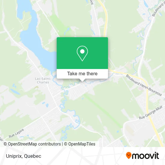 Uniprix map