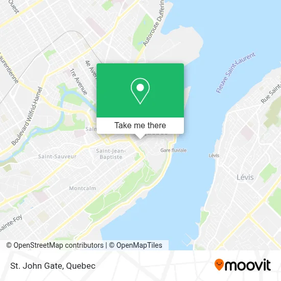 St. John Gate map