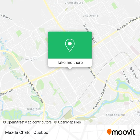 Mazda Chatel map