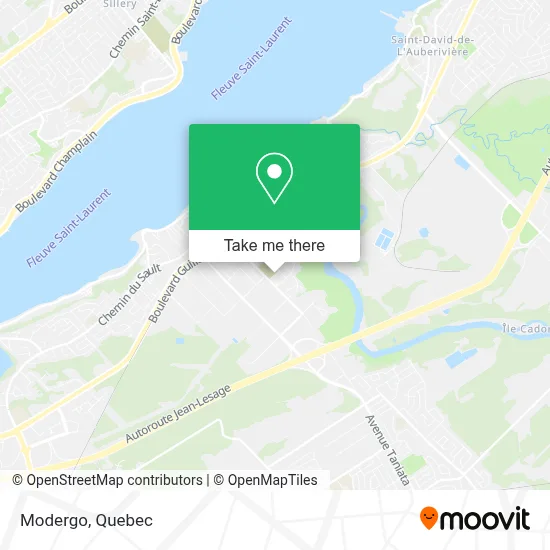 Modergo map