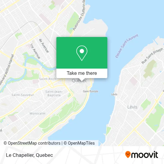 Le Chapelier map