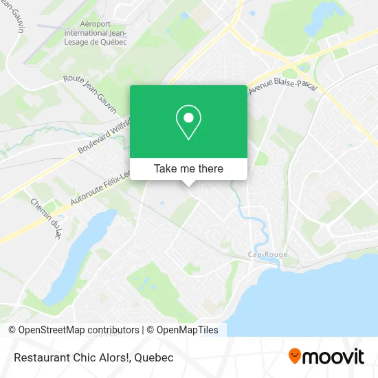 Restaurant Chic Alors! map