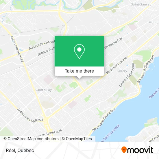 Réel map