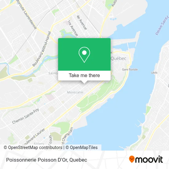 Poissonnerie Poisson D'Or map