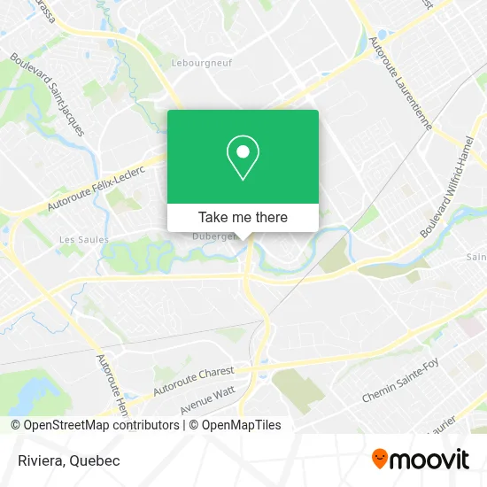 Rivièra map