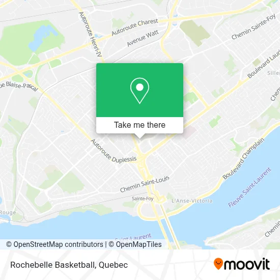 Rochebelle Basketball map