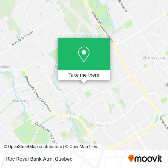 Rbc Royal Bank Atm map