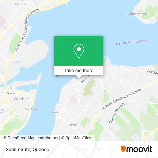 Sublimauto map